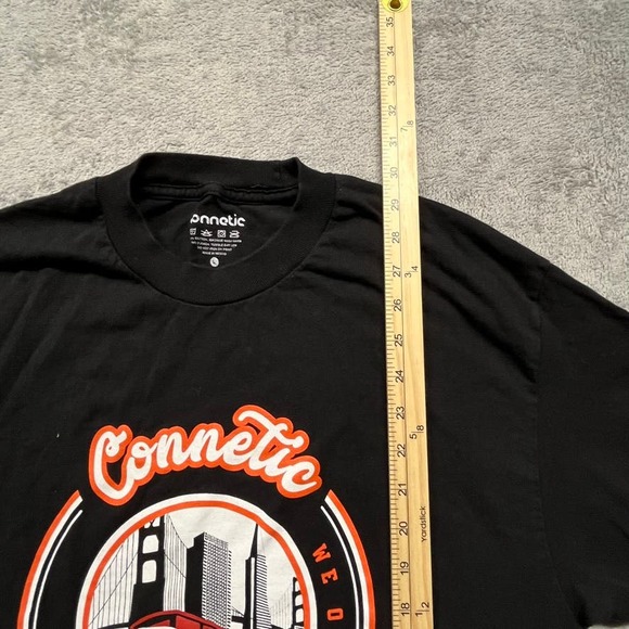 Connetic We Own The City T Shirt Crewneck Black Mens Size Large SF - Picture 4 of 5